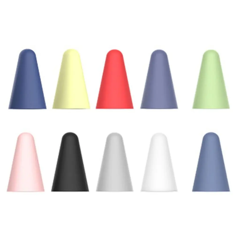 

8pcs Silicone Replacement Tip Case for Apple Pencil 1 2 Touchscreen Stylus Pen Case Nib Protective Cover Skin for Apple Pencil