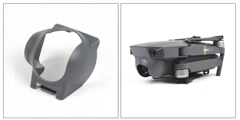 Крышка для объектива камеры DJI Mavic Pro Drone Gimbal Guard Protector Holder Mount Camera Lens Hood Sunshade