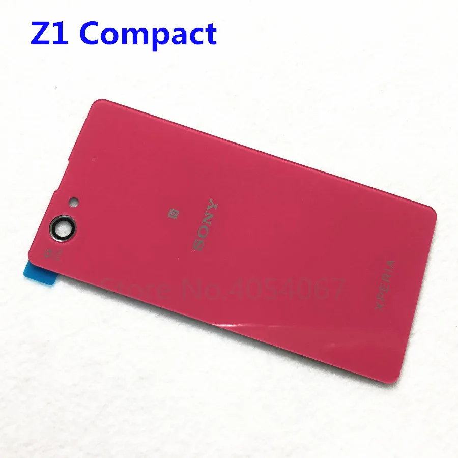 Корпус батарейного отсека задняя крышка для sony Xperia Z1 Compact Z1 Mini D5503 M51W запасные части задняя крышка корпуса двери