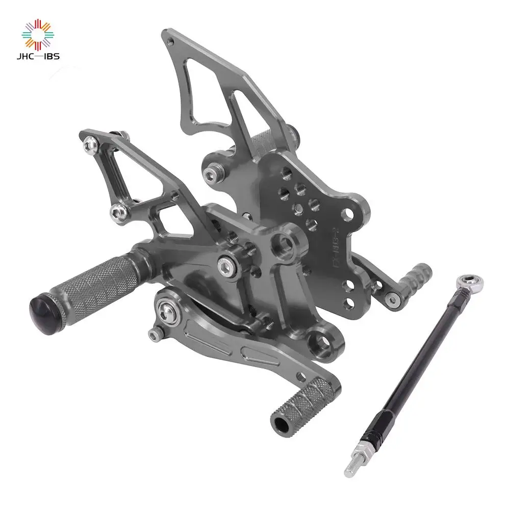 Мотоцикл с ЧПУ Регулируемые подножки подножек Rearset педали задние наборы подножки для KAWASAKI NINJA300 NINJA 300 NINJA300R 2013
