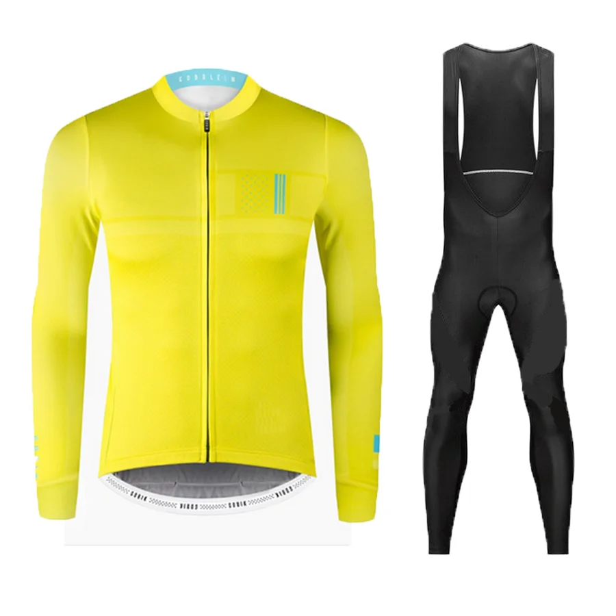 Long sleeve suit Pro Team, одежда для велоспорта, с длинным рукавом, осенняя, тонкая, мужская, для велоспорта, Джерси, MTB, велосипед, Ropa Ciclismo, велосипедная спортивная одежда - Цвет: Long sleeve suit