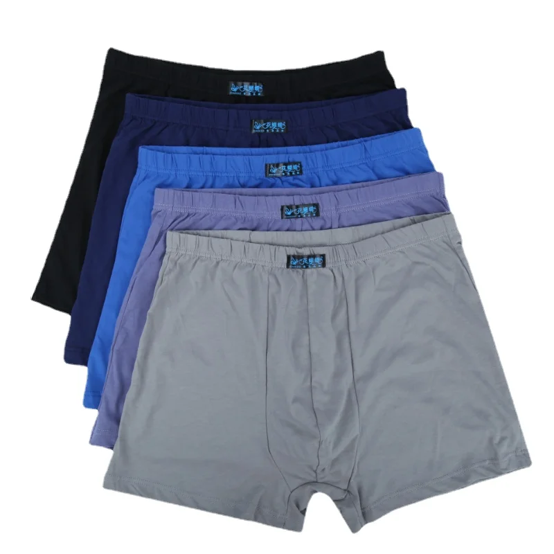 10XL-XL Plus Men Underwear Male boxer Solid Panties Shorts Men's Cotton Underpants Breathable Intimate Man boxers Large Size 6pieces mens underwear men cotton underpants male pure men panties shorts breathable boxer shorts comfortable soft plus size