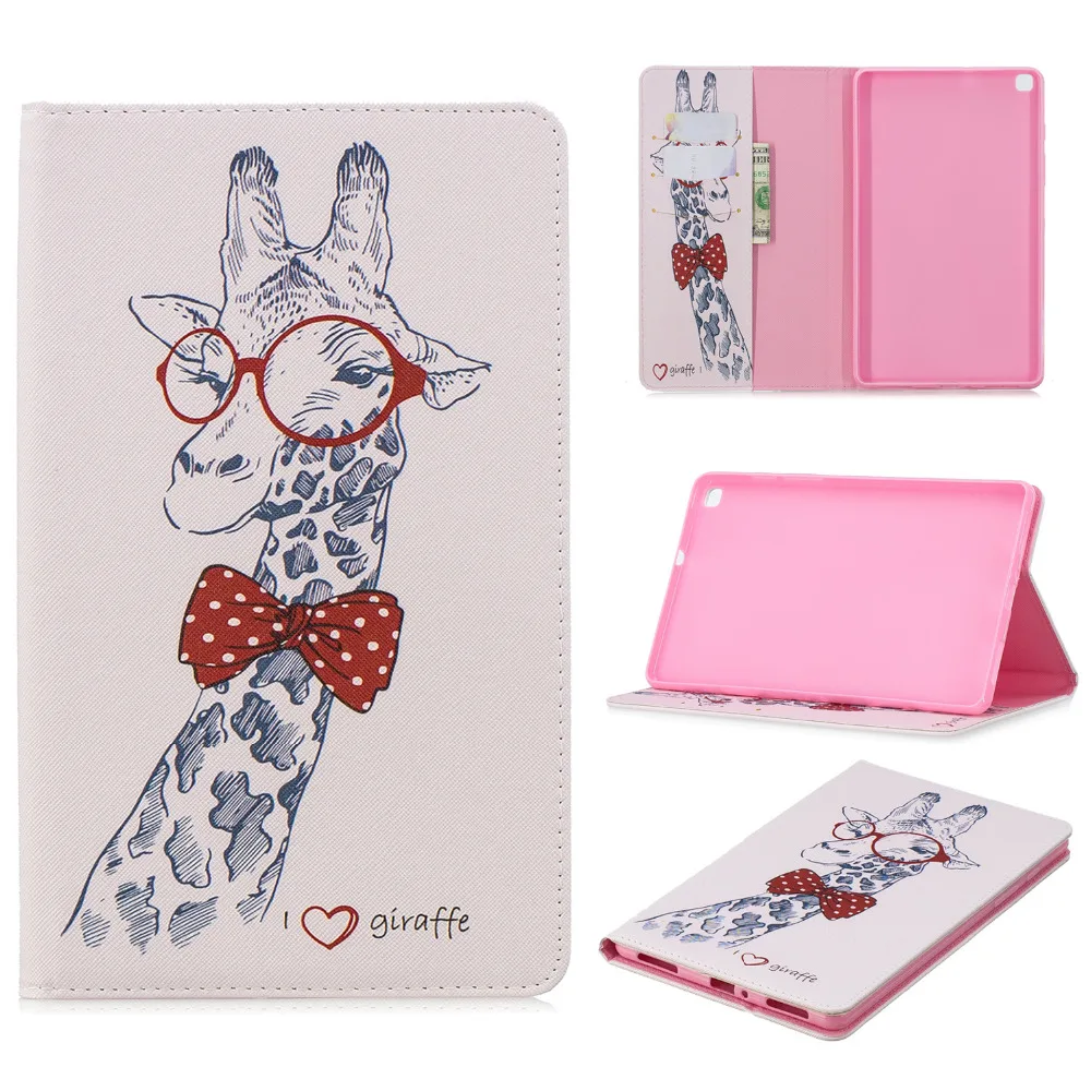 Чехол Coque для Samsung Galaxy Tab A 8,0 SM-T290 SM-T295 планшет Funda Capa подставка чехол для Galaxy Tab A 8,0 T290 T297 T295 Чехлы+ пленка+ ручка