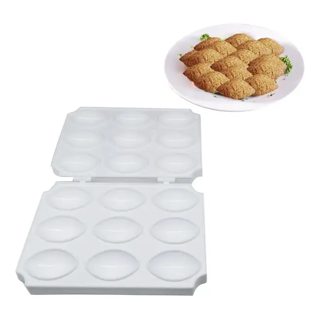 Meatball Maker Mold Meatball Fish Ball Burger Maker Mold A/O Meat Baller DIY Mould Kitchen Cooking Tools for Making Fried Kibbeh Kitchen Homemade Stuffed Meatloaf Maker Press Tool