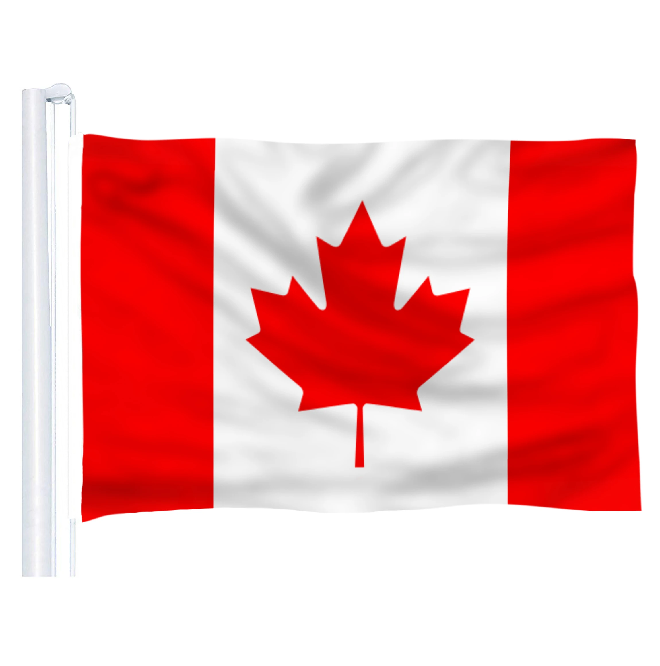 Полиэстровый флаг 5*3 фута 150*90 см или 3*2 2017|canada flag|polyester flagflag canada |