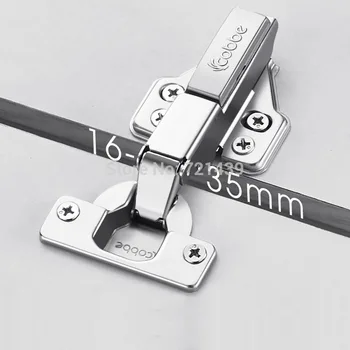 

1pc Furniture Hinge Door Hydraulic Hinges Damper Buffer Soft Close For Cabinet Kitchen Furniture Hardware