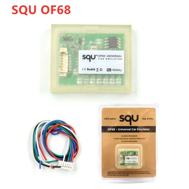 

20pcs/lot Universal Emulator For Car Airbag SQU OF80 OF68 For Benz For BMW For VW support IMMO/Seat accupancy sensor/Tacho