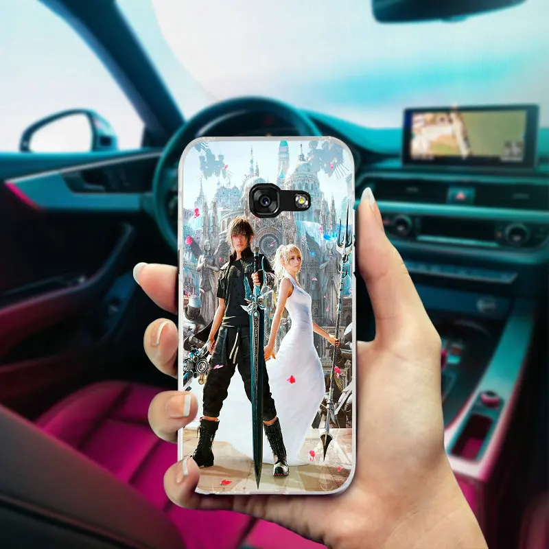 Picture 4 Чехол Final Fantasy Noctis and Puppy XV для samsung Galaxy J1 J2 J3 J5 J7 A3 A5 A7, мягкий силиконовый чехол из ТПУ - Цвет: Picture 4
