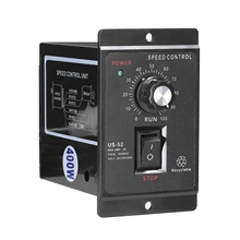 

1Pc 400W AC Motor Speed Controller Speed Pinpoint Regulator Forward And Backward AC 220V 50Hz 60Hz Mini Motor Speed Control Unit