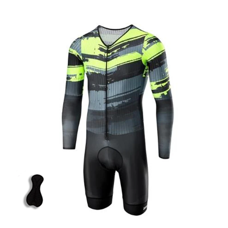 men's Fashion Clothes Swimwear Cycling Triathlon Sets Sleeveless Ciclismo Bicycle  Jumpsuit Kits 6