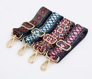 

Free Shipping 140cm Adjustable Colored Polyester Bag Strap Shoulder Messenger Bag Handbag DIY Accessories for Women