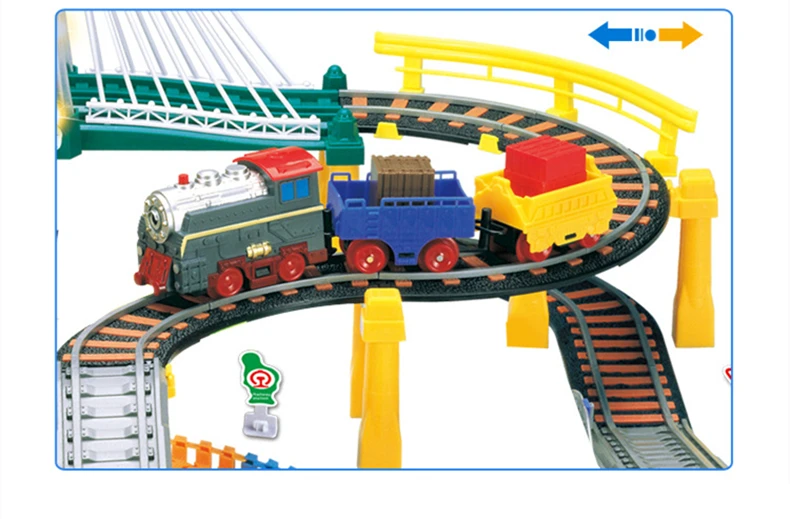 Creator City Track Rail Train Trucks питание от электросети строительные блоки модельный комплект кирпичи развивающие игрушки для детей