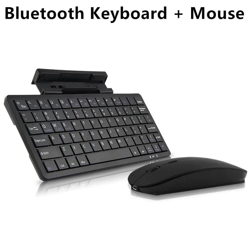 black mouse Клавиатура для samsung Galaxy S8 S9 S10 Plus S8+ S10+ S10E note9 Note 8 7 9 10 Plus мобильный телефон беспроводной Bluetooth чехол для клавиатуры - Цвет: black mouse