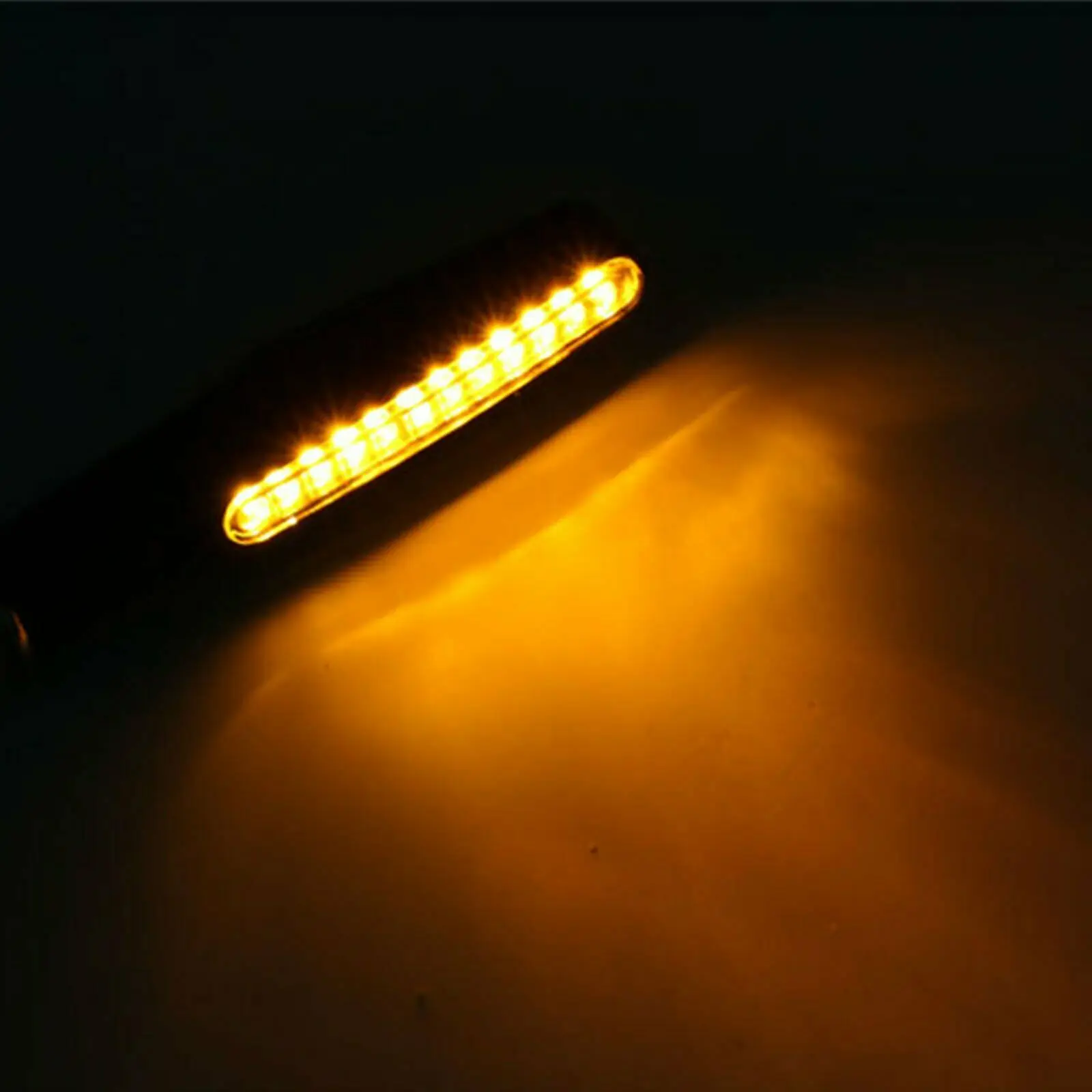 4 шт., мотоциклетный светильник с сигналами поворота, мигающая лампа, мотоциклетный индикатор, задний фонарь, мотоциклетный светодиодный светильник