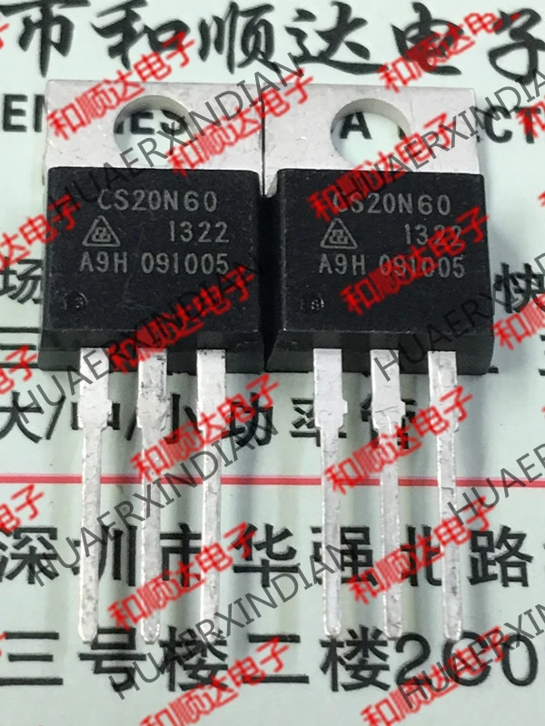 5 шт. CS20N60 TO-220