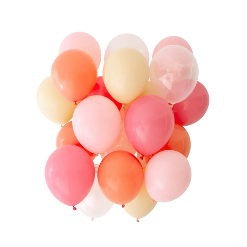 50pcs 5 inch Beige pink Latex Balloons Mini Gold Sapphire blue Party Globos Baby Shower Wedding Birthday Decorations kids Supply