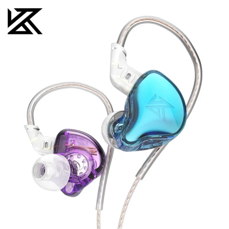 Проводные спортивные наушники KZ EDC стереонаушники Hi-Fi с басами наушники-вкладыши