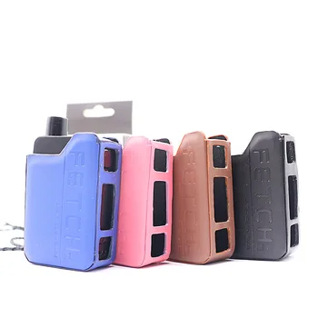 

PU leather case Protective Rubber Sleeve sticker Skin Shield leather Wrap Texture Cover for fetch mini 40w