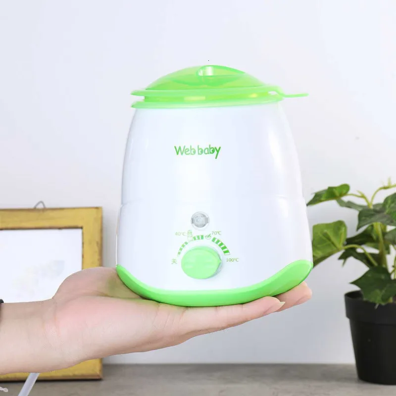 Электрическая детская бутылочка, теплая молочная грелка для подогрева пищи, стерилизующая бутылка для кормления, термостат, теплоизоляция молока, грелка 100W