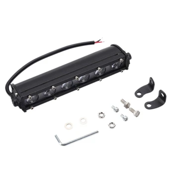

Led Light Bar, Driving Lamp, Ip68 Waterproof Fog Lights, 8inch 60W Single Row, Led Work Lights for Off-Road Vehicle, Atv, Suv, U