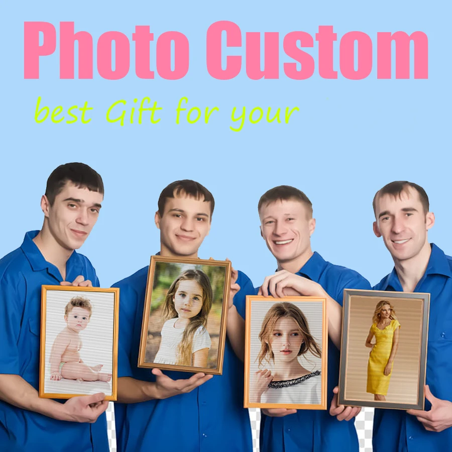 Алмазная 5D картина Стразы с квадратными/круглыми стразами фото на заказ мозаика