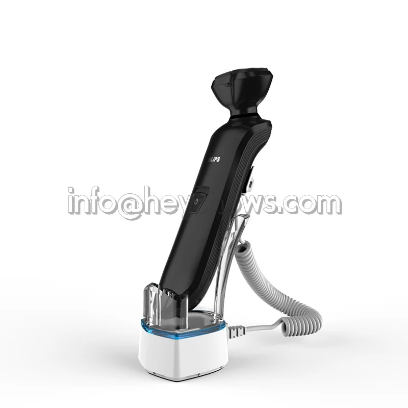 Shaver display alarm