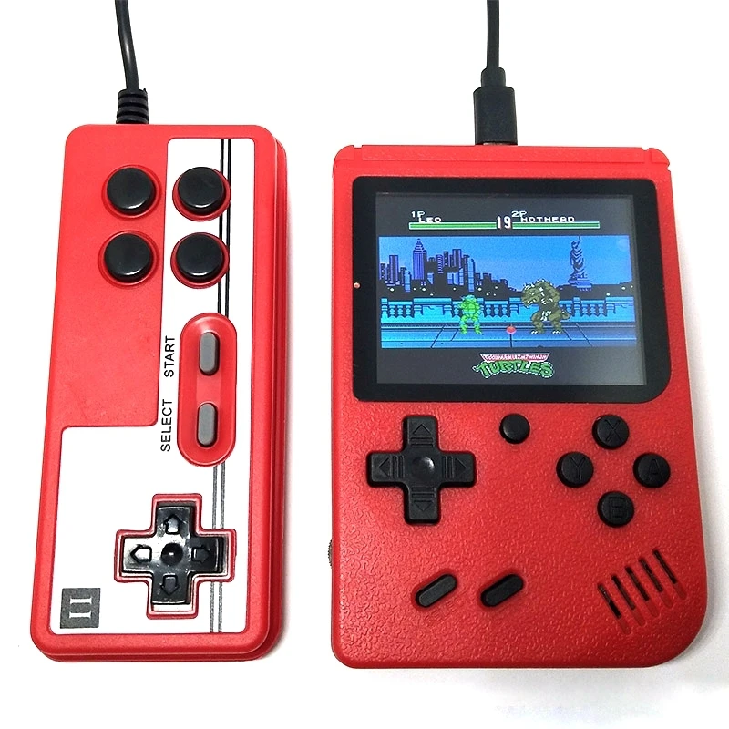 Hot Retro Video Game Console Player 400 In 1 Games Mini Gameboy Handheld Game Player 3.0 Inch Box TV Console Gift for Kids