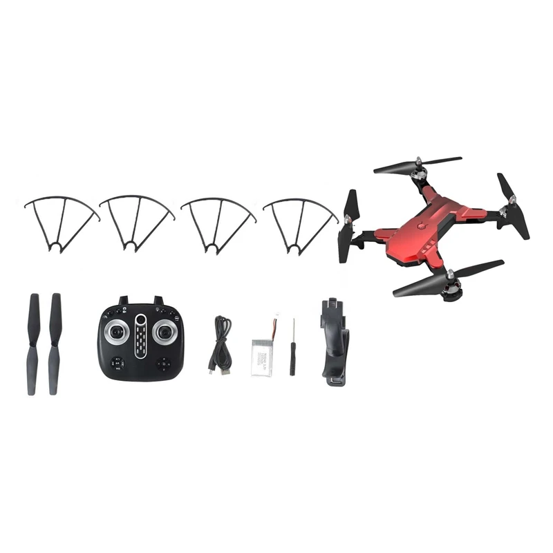 E58 Wifi Fpv With 2Mp Wide Angle Camera High Hold Mode Foldable Rc Drone Quadcopter Rtf