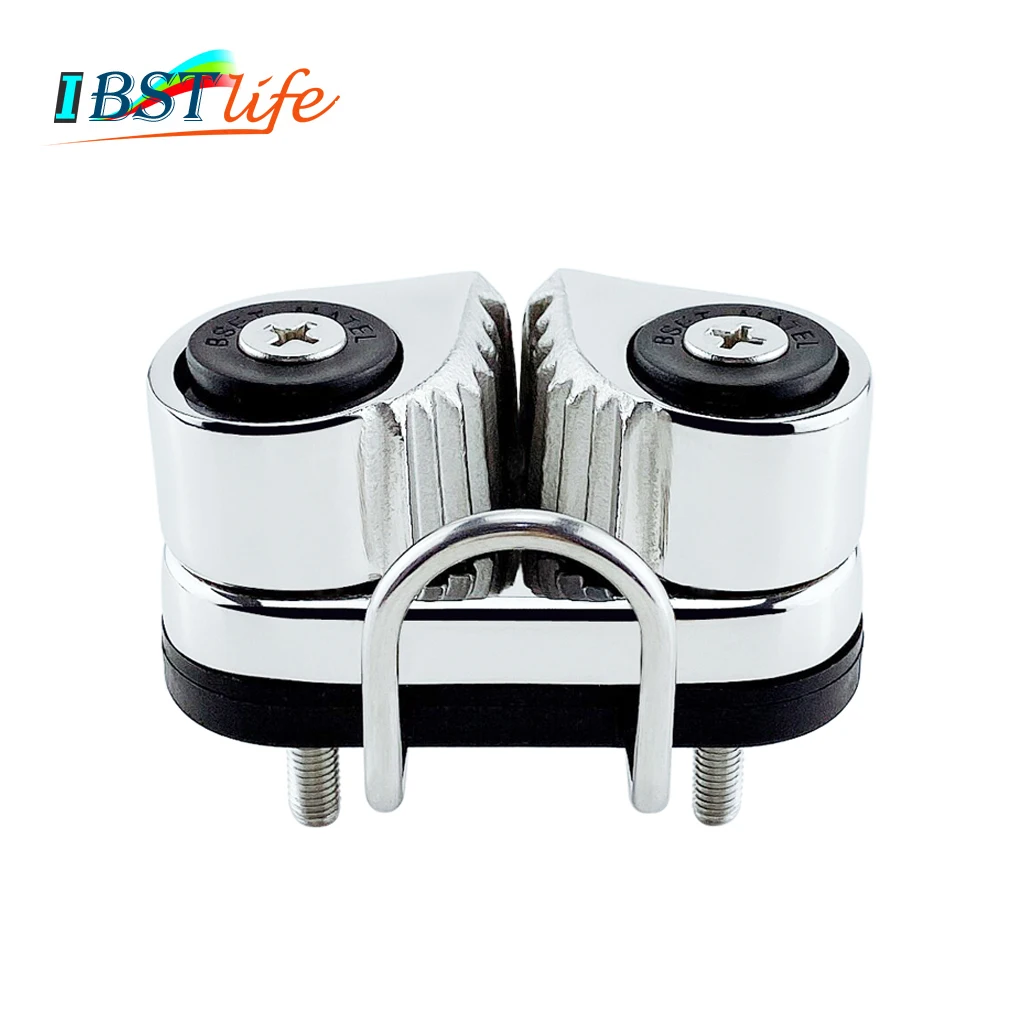 

316 Stainless Steel 2 Row Matic Ball Bearing Cam Cleat leading Ring Pilates Equipment Boat Fast Entry Rope Wire Fairlead Sailing