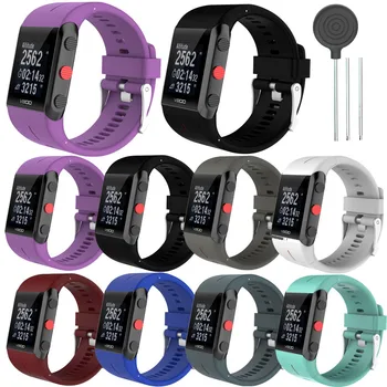 

Replacement Silicone Rubber Watch Band Wrist Strap For POLAR V800 Watch Sports Bracelet SmartWatch Accessories
