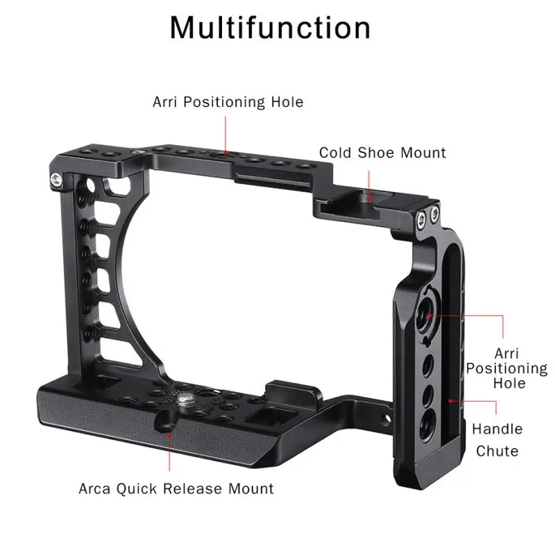 Универсальный держатель для камеры VIJIM CA-01 с ручкой для sony A6500A6400A6300A6100 аксессуары для камеры