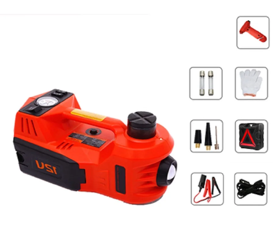 1.5t5ton 12v Electric Hydraulic Jack With Air Pump For Car Sedan