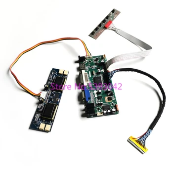 

For M170EG01 V.A/V.B/V.C/V.D 17" 1280*1024 LVDS 30-Pin 4CCFL Inverter HDMI+VGA+DVI M.NT68676 LCD display controller card DIY kit