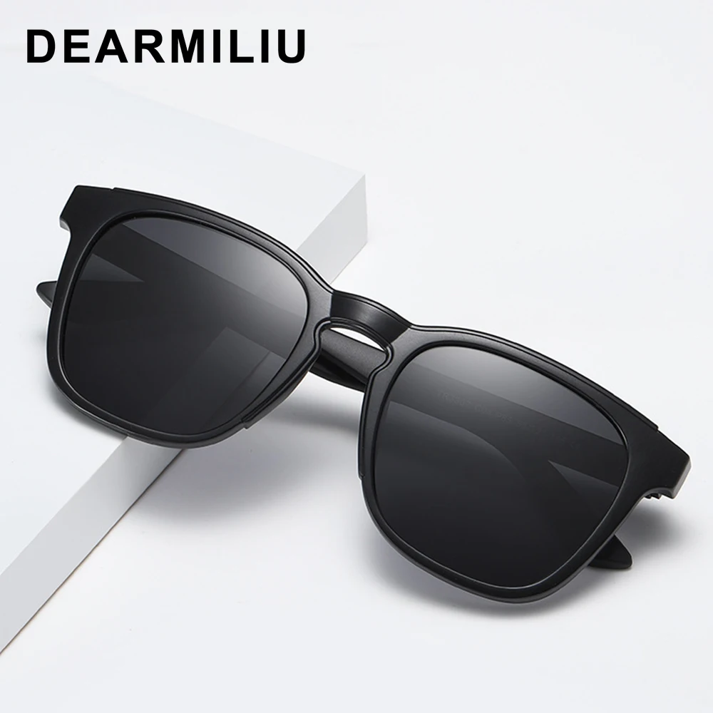 DEARMILIU, новинка, квадратные поляризованные солнцезащитные очки, Роскошные, брендовые, модные, для путешествий, вождения, lunette soleil homme, мужские, gafas de sol 3307