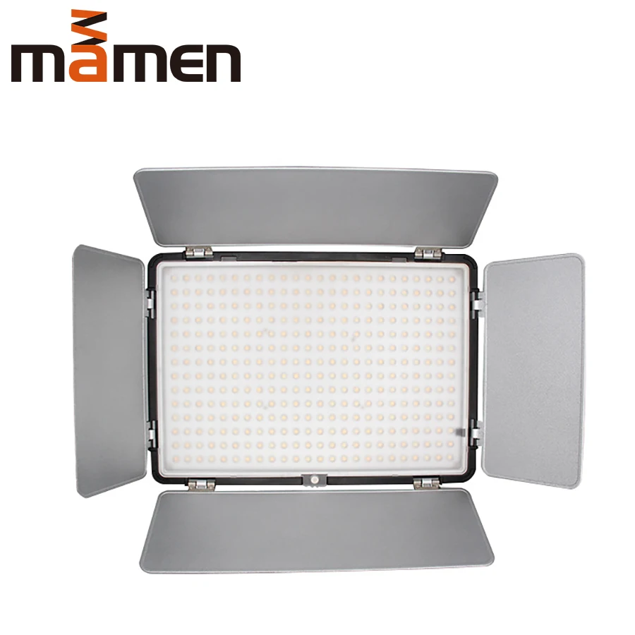 MAMEN Dimmable 600 светодиодный фотографический светильник для Youtube Vlog светодиодный заполняющий светильник на DSLR камеру видео студия фото светильник ing