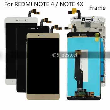 

Original For Xiaomi Redmi Note 4X/ Note 4 Global Version LCD Display Touch Screen Replacement