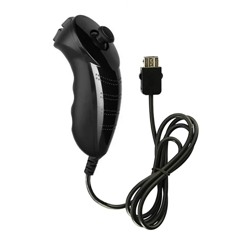 Для WII Nunchuk контроллер Проводная гарнитура для WII консоль-3 оси движения зондирования