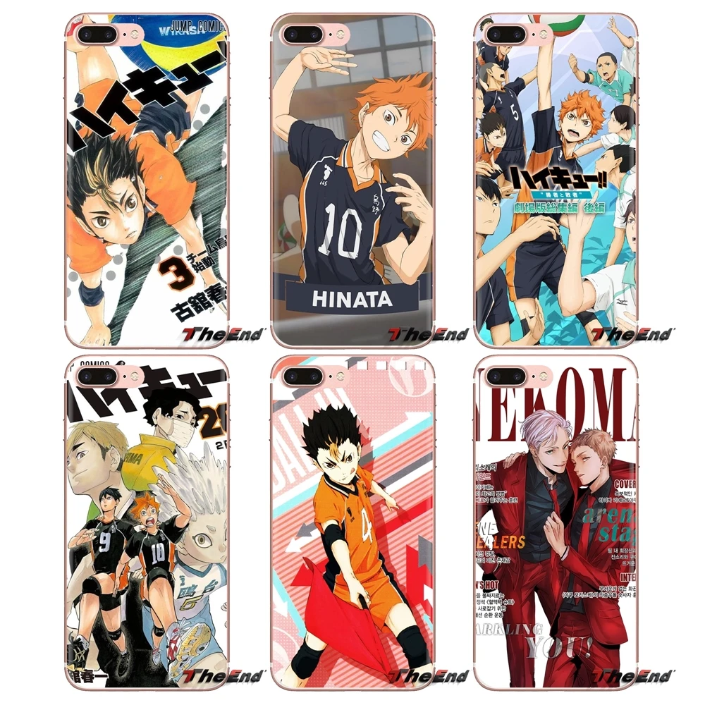 Прозрачные мягкие чехлы для iPod Touch Apple iPhone 4 4s 5 5S SE 5C 6 6S 7 8 X XR XS Plus MAX Haikyuu! Второй