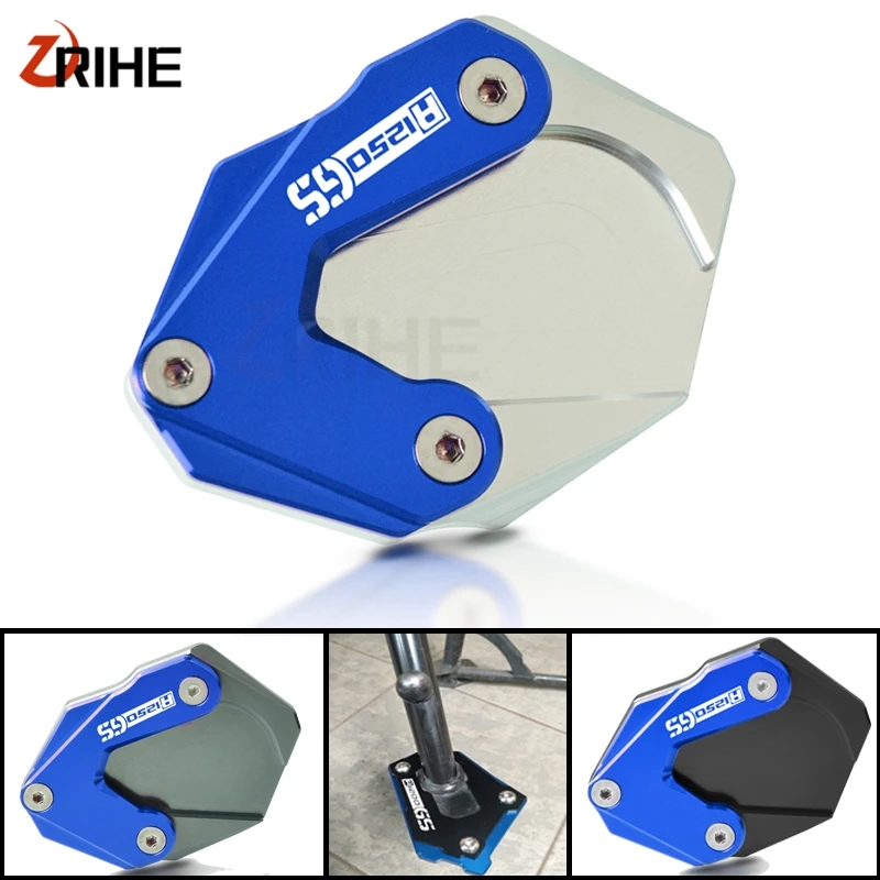 

Motorcycle CNC Accessories Side Stand Pad Plate Kickstand Enlarger Support ExtensionFor BMW R1250 GS R1250GS AdventurE 2018-2019