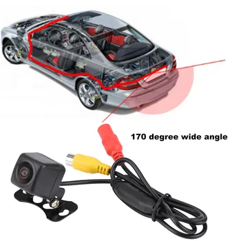 

170 Degree Car Camera Large Wide-Angle Front Camera For DVD Back Up Camera Without Parking Line Side Camera