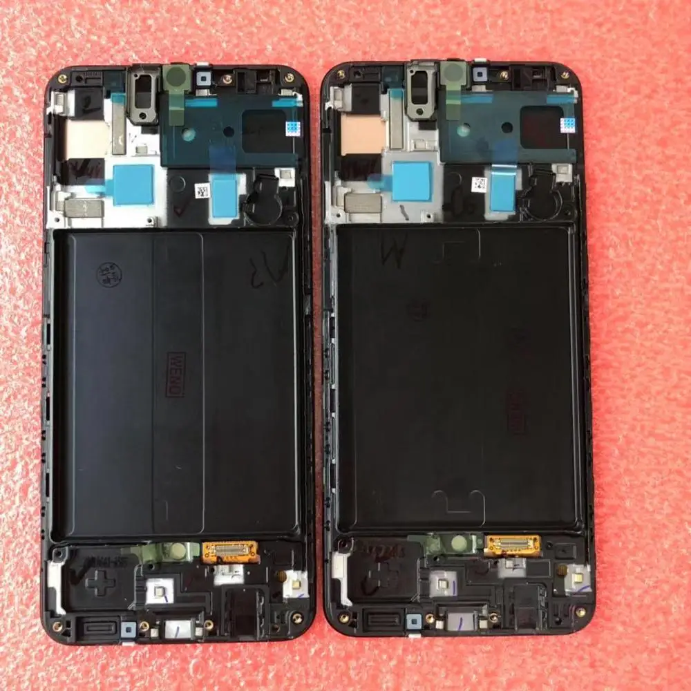 Супер AMOLED 6," ЖК-дисплей для samsung galaxy A50 A505F/DS A505F A505FD A505A сенсорный экран дигитайзер в сборе с рамкой