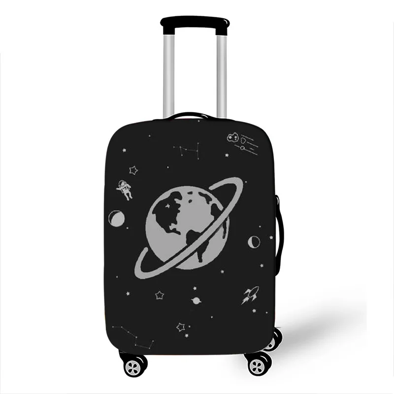 Аксессуары для путешествий креативный Чехол для багажа астронавт защитный чехол водонепроницаемый плотный Эластичный Чемодан сундук Чехол 18-32 дюймов XL - Цвет: 7