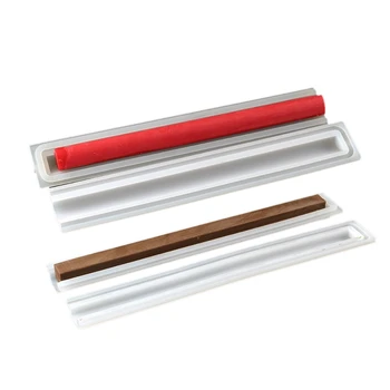 

2x Soap Silicone Mold Handmade Decoration Tool Tube Mould Kitchen Craft Decorations Round & Square