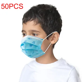 

Ksam Humidifiers Mascara Mascarilla Ksam Ksam Disposable Face Mask Industrial Children's Printed Disposable Masks 50pcs#ljc