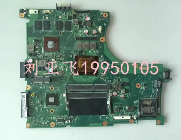 

N56JN For ASUS N56JN N56J Laptop motherboard N56JN mainboard REV2.0 I7-4700HQ with GT840M 2GB Graphics card Test