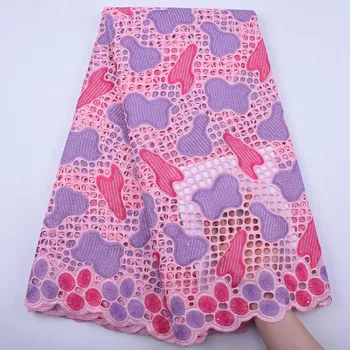 

Swiss Voile Lace Fabric African Cotton Swiss Voile Lace In Switzerland High Quality Nigerian Dry Cotton Lace For Wedding Y1866