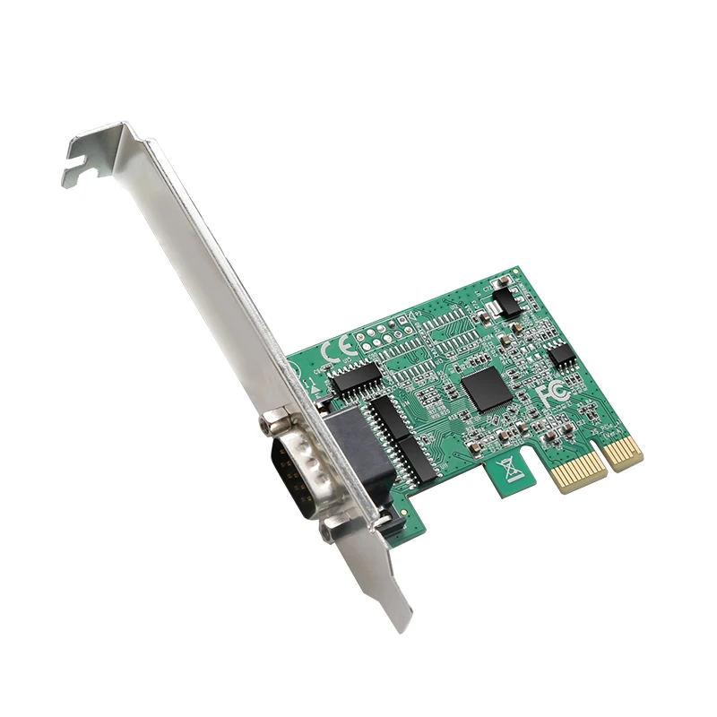 DIEWU PCIe плата последовательного доступа RS232 serial последовательные порты и разъемы COM карты расширения высокого качества с чипом AX99100B