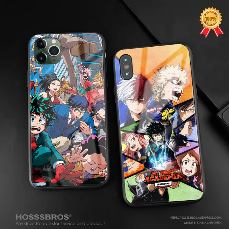 Boku no My Hero Академия аниме для iPhone 6 6s 7 8 Plus X XR XS 11 12 mini Pro MAX мягкий силиконовый