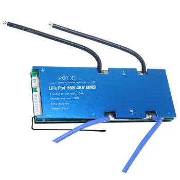 

OGREEN 3.2V LifePo4 16S 48V 200A BMS battery protection board with balanced lithiumion lithium battery module PCM BMS
