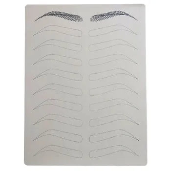 

Eyebrow Practice Skin For Microblading Supplies Permanent Makeup Eyebrow Tattoo Eyebrow Training Both Side No Ink Needed